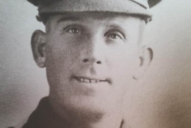 John McCreary who served for his country in the army from 1914- 1918