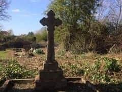Finding the grave of John  McCreary
