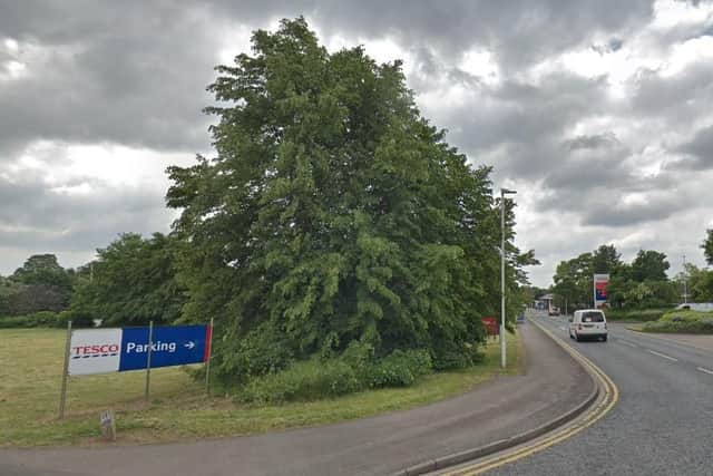 Thieves broke into Tesco on Eden Field Road, Edenthorpe, Doncaster