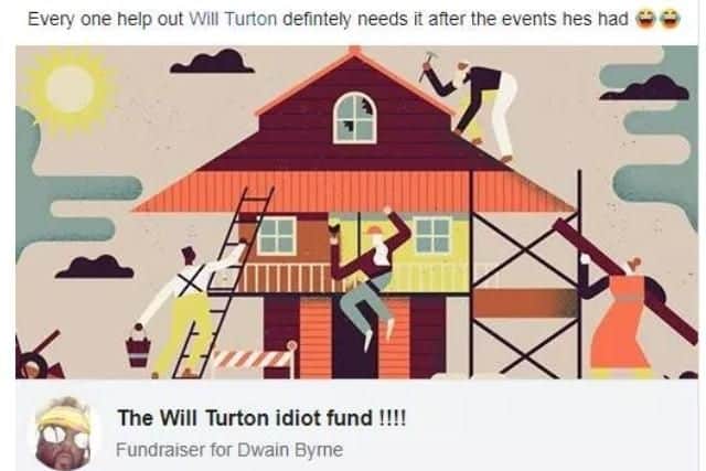 A fundraising page has been set up for Will Turton. Photo: Facebook.