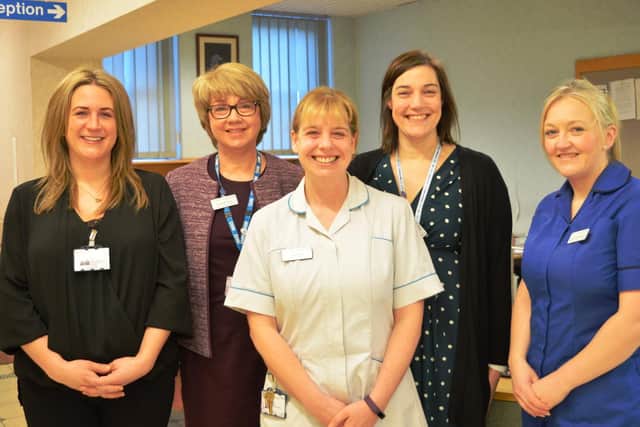 Hospital staff will be on hand to offer advice on stopping smoking