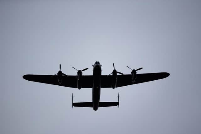 A Lancaster Bomber.