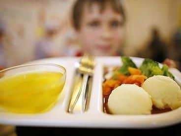 The number of children receiving school meals could fall