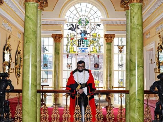 Civic Mayor Majid Khan at Mansion House. Picture: Marie Caley/Doncaster Free Press