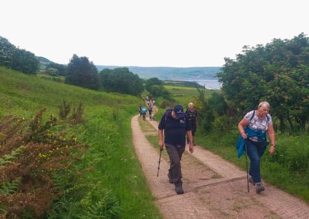 Dearne Valley Ramblers walk to Robin Hood's Bay and Ravenscarr