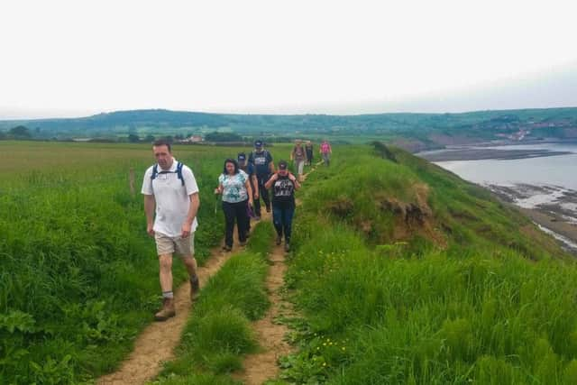 Dearne Valley Ramblers walk to Robin Hood's Bay and Ravenscarr