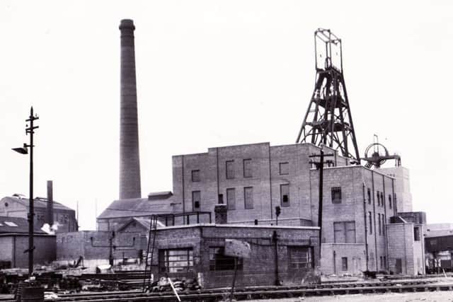A view of Barnburgh Main Colliery taken after the explosion that killed 6 men on the 26th June 1957