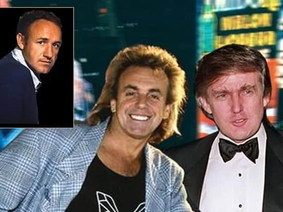 Peter Stringfellow and Donald Trump in the 80s. (Photo: Stringfellows).