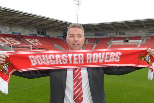 Darren Ferguson took charge in October 2015