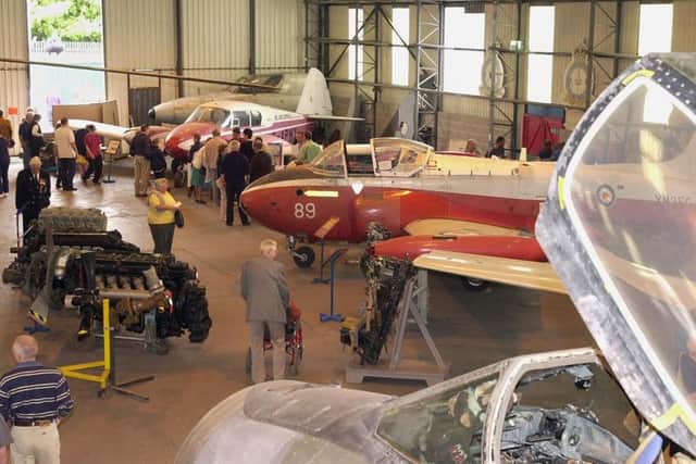 Doncaster's South Yorkshire Aircraft Museum where the plane was formerly on display.