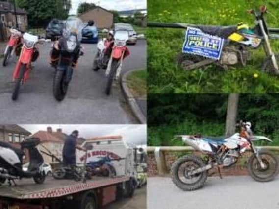 South Yorkshire Police's off-road bike team has been active