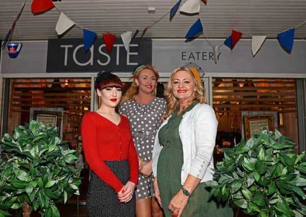 Leanne Forbes, Front of House, Constance Lambert, Volunteer and Angie Dowling, Open Cast Manager, pictured. Picture: Marie Caley NDFP Taste MC 1