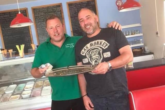 Mat Retallack-Hall became the first man to eat the 15 breakfast.