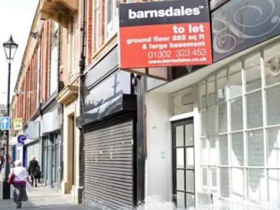What do you think about Doncaster's empty shops?