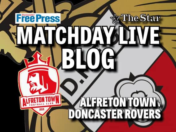 Alfreton Town v Doncaster Rovers