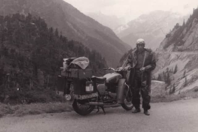John Davison in Switzerland in 1956
