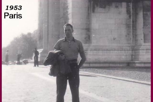 John Davison in Paris in 1953