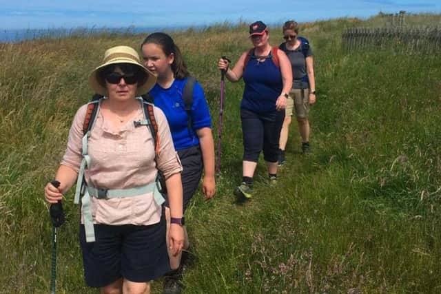Dearne Valley Ramblers do the Yorkshire Wolds Way