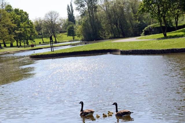 Sandall Park lake has been closed.