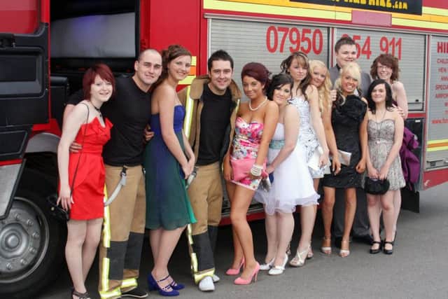 Sir Thomas Wharton Community College Sixth Form prom at Keepmoat Stadium 2010.