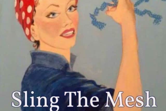 Campaign poster for Sling the Mesh