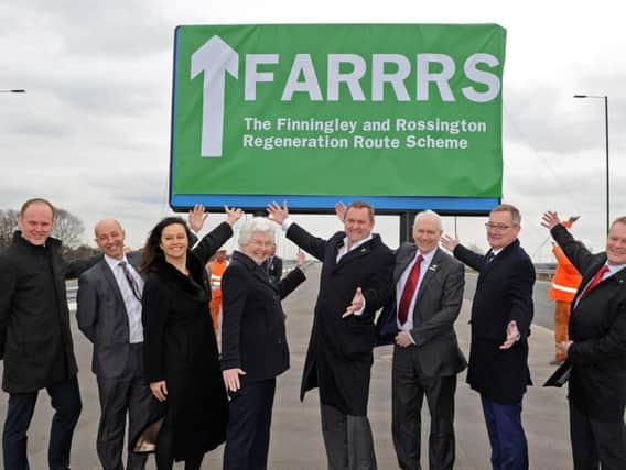 Doncaster Council payed out thousands of pounds to external firms to help them with the delivery of the FARRRS link-road.