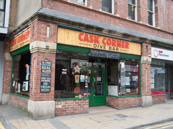Cask Corner which closed in December