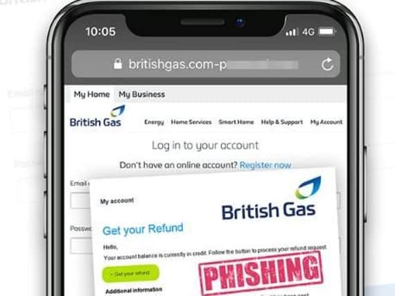 The British Gas fake email
