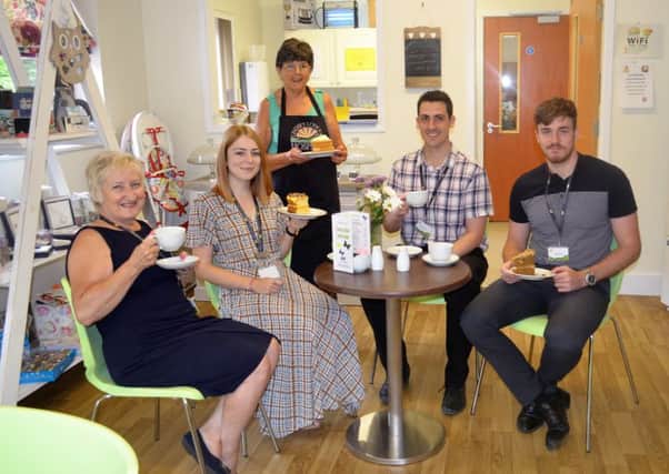Lindsey Lodge Hospice is inviting people to help it celebrate the first anniversary of its cafÃ© and gift shop between Monday 13 and Saturday 18 August