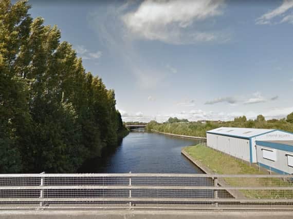 The River Don in Doncaster, close to where the man jumped in (Photo: Google).