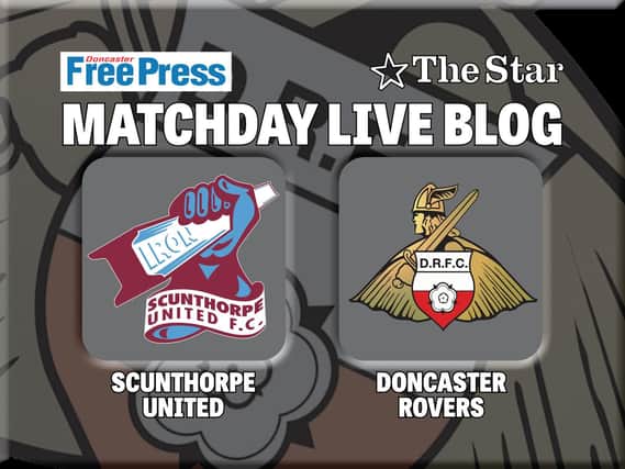 Scunthorpe United v Doncaster Rovers