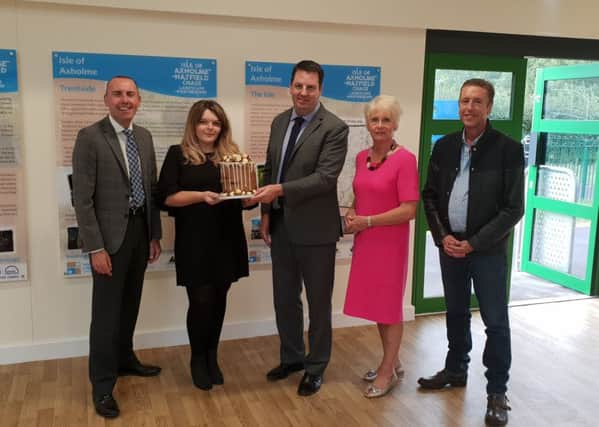 Isle MP, Andrew Percy, recently joined local councillors Liz Redfern and Dave Robinson, along with the leader of North Lincolnshire Council, Cllr Rob Waltham, for a visit to the Belton Country Park Visitor Centre.
