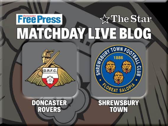 Rovers v Shrewsbury Town