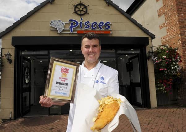 Fish and Chip shop of the year, Pisces Fish and Chip, with owner Mahmut Sahin (known as Alex). picture Scott Merrylees
