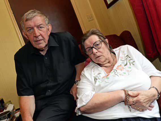 Keith Parker, pictured with his sister Ann Yeardley. Picture: Doncaster Free Press/Marie Caley