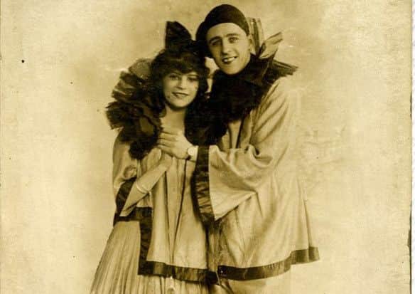 Freda Hooper and her co-star performed to raise money for the troops