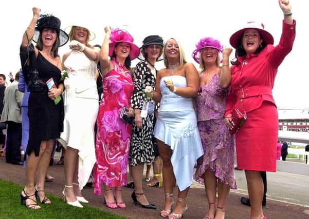Doncaster news: 11/9/2003.

Ladies' Day race goers: Cheering on their favourites are, from left, Jane Jones, Lisa Jones, Colleen Newbury, Lesley Bowman, Brooke Middleton, Lesley Middleton and Wendy Deacon.
