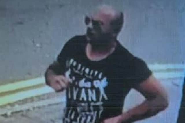 Police have released a CCTV image of a man who they believe "could hold vital information" about the robbery