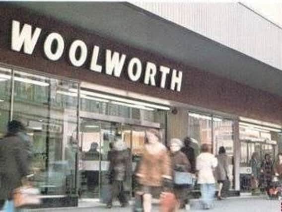 High Street shops of the 80s in Doncaster