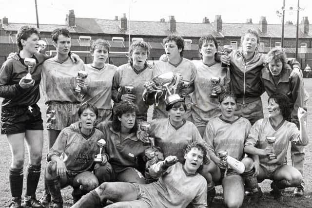 One of the Belles' 80s FA Cup triumphs