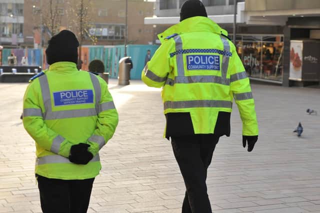 Man arrested for theft in Doncaster town centre after an officer from the Doncaster Central Neighbourhood Team witnessed him tampering with a Parking Meter
