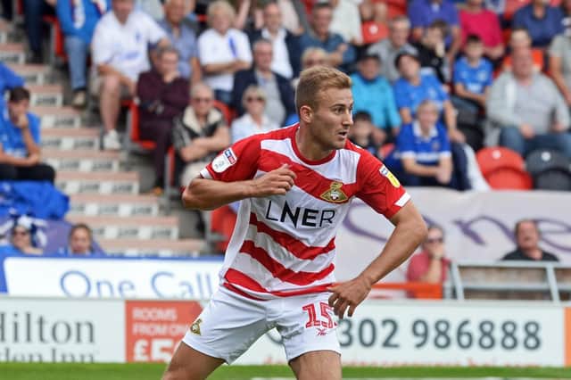 Herbie Kane has shaken off injury to play for Doncaster Rovers against Walsall