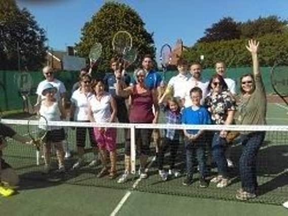 Haxey tennis Club are on the recruitment trail