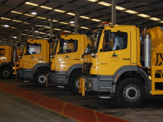 North Lincolnshire Council gritters ready for action