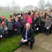 Bob Fish retires from headship at St Martin's Primary School, Owston Ferry