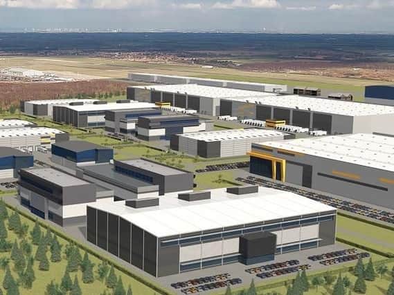 Proposed state-of-the-art logistics and advanced manufacturing space