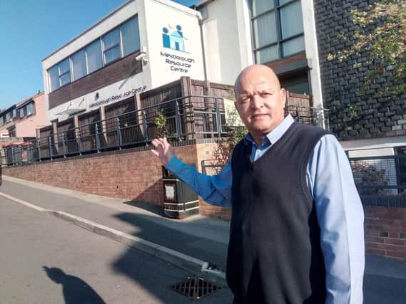 Peter Newman outside Mexborough Resource Centre, which he has bought from Mexborough Community Partnership