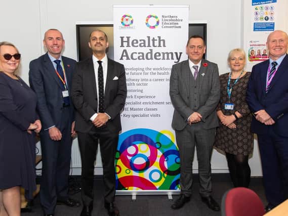 Health professionals help to launch new Health Academy at North Lindsey College event