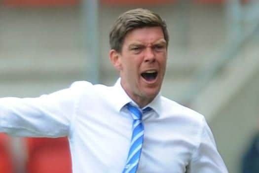 Bristol Rovers manager Darrell Clarke
