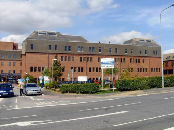 Scunthorpe General Hospital which is set to benefit from multi-million pound DOH funding